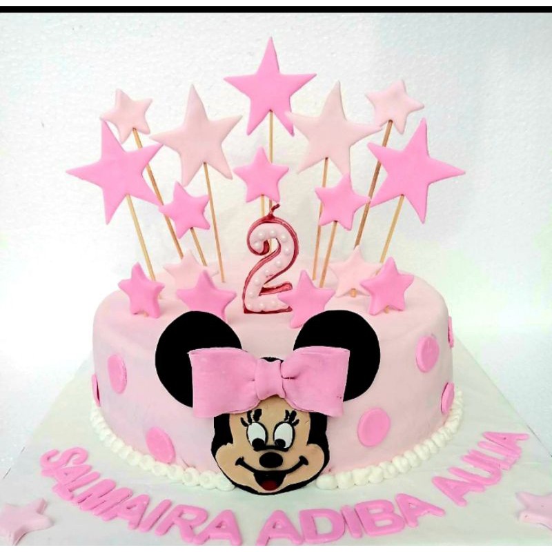 

kue ulang tahun foundant
