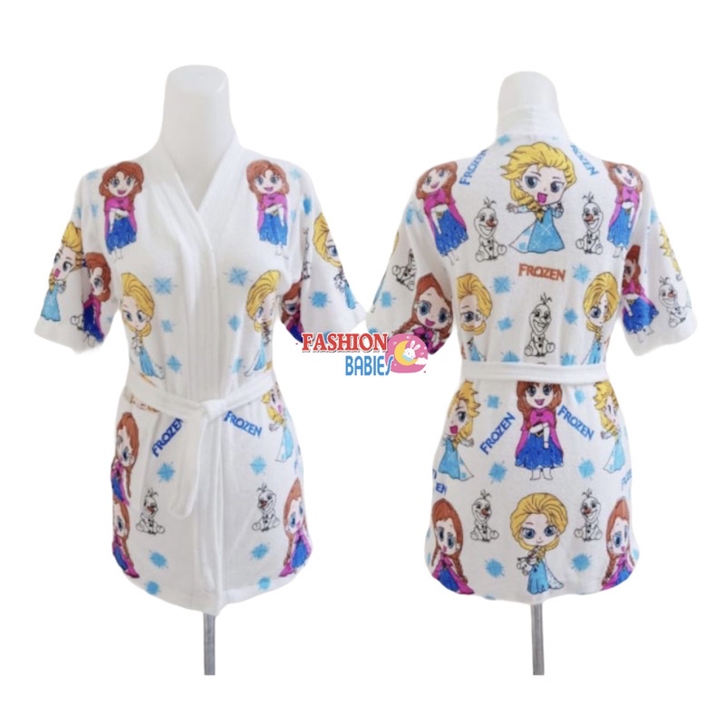 KIMONO HANDUK ANAK FROZEN