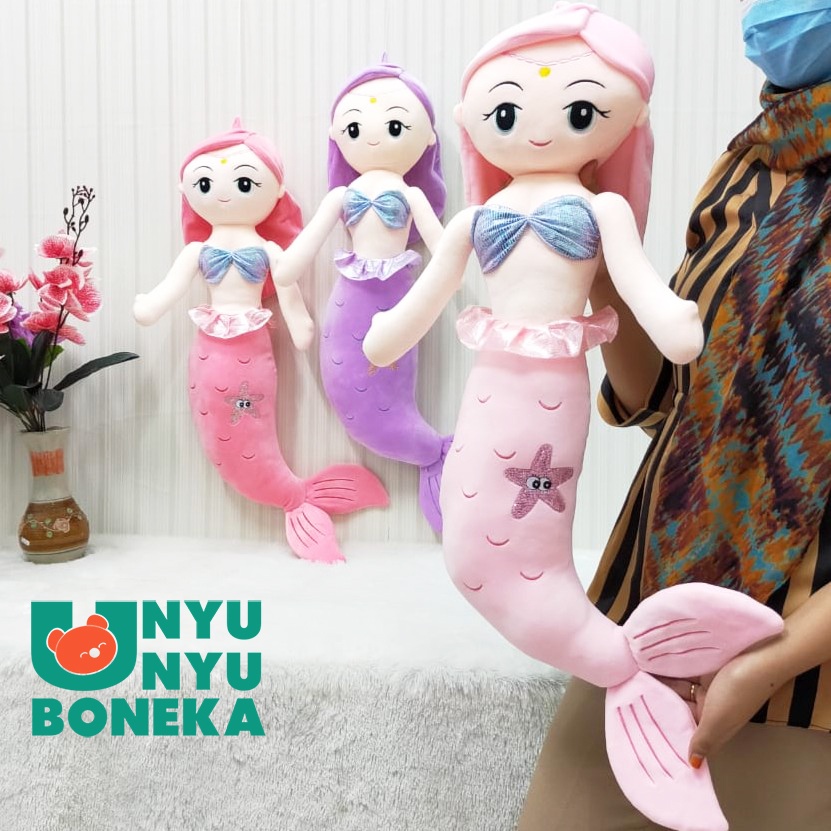 Boneka Mermaid Size 70cm/24&quot;/BonekaLucu/PutriDuyung/Laut