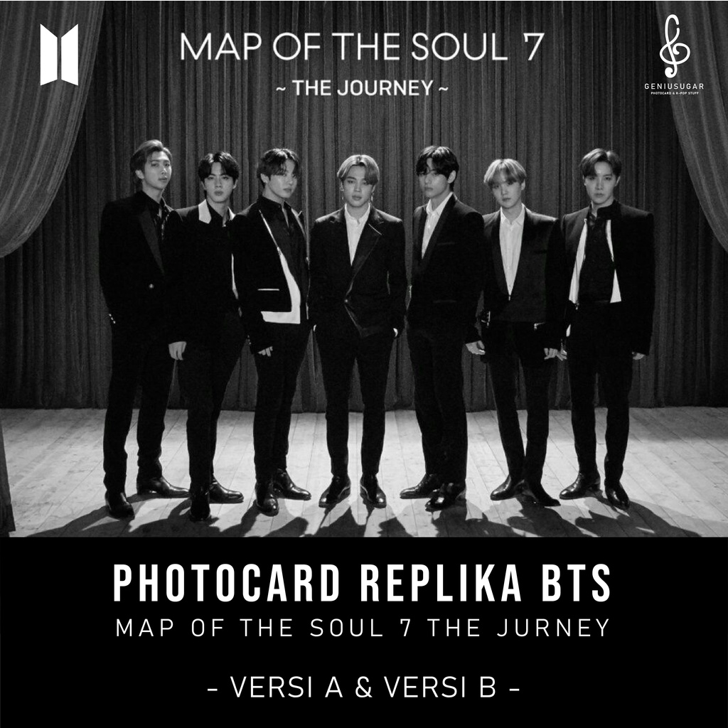 [REPLIKA BTS] PHOTOCARD MOTS 7 JOURNEY UNOFFICIAL