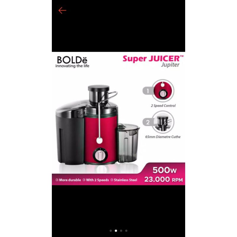 SUPER JUICER BOLDE JUPITER