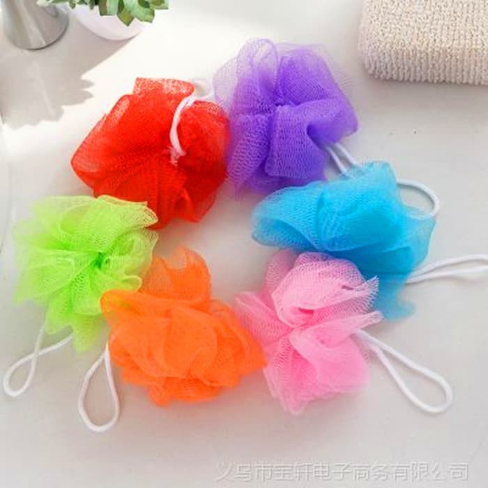 SPON MANDI BATH SPONGE SPONS MANDI MEKAR 15 gr SHOWER PUFF SPON JARING