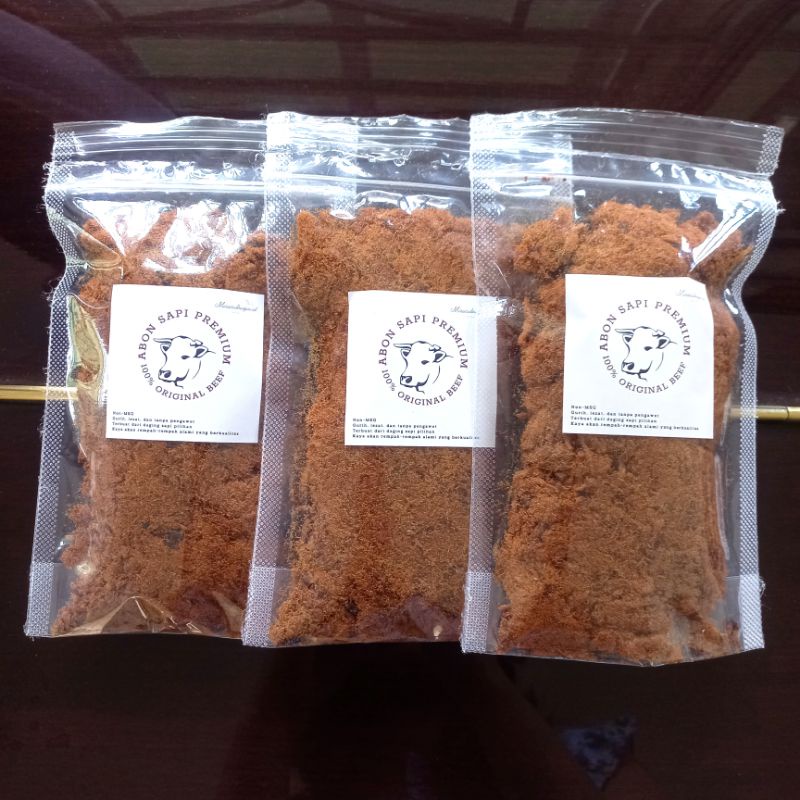 

Abon Sapi Premium 250 gr (100% Original Beef)
