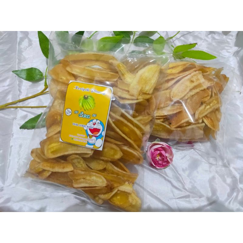 

keripik pisang enak manis gurih 250gr homemade