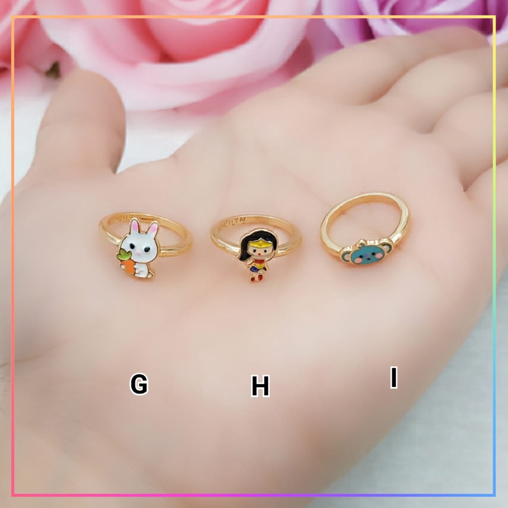 Cincin xuping cincin anak semangka perhiasan cincin anak bayi lapis emas gold CA 008