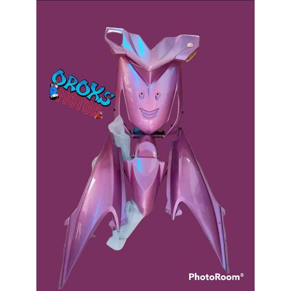 set cover body motor beat karbu kvy pink