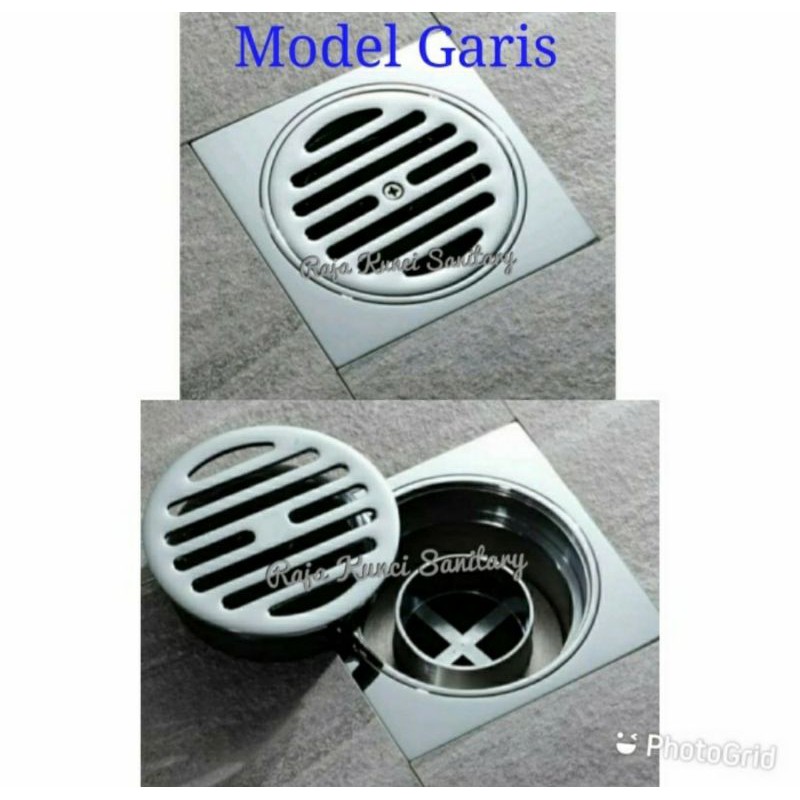 Floor Drain Kuningan Tebal Model TOTO/Saringan Got