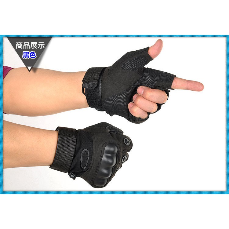 Men's autumn and summer padded microfiber outdoor cycling gloves half finger gloves