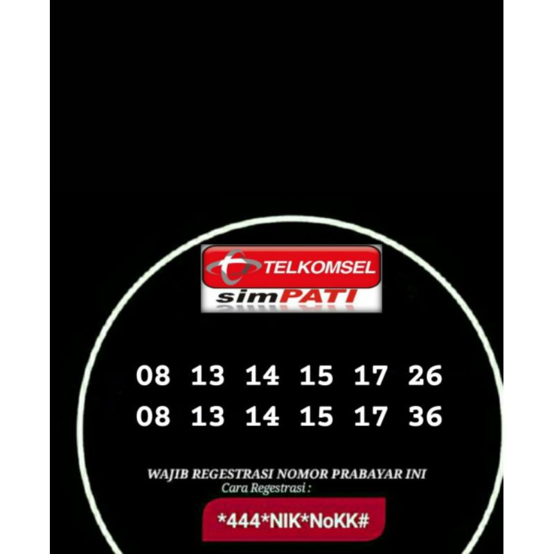 nomor cantik telkomsel couple