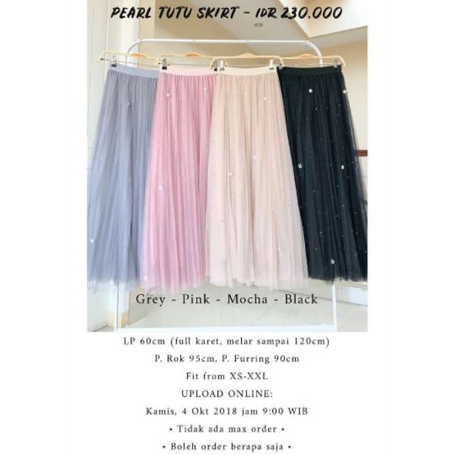 Pearl Tutu Skirt Iymelsayshijab