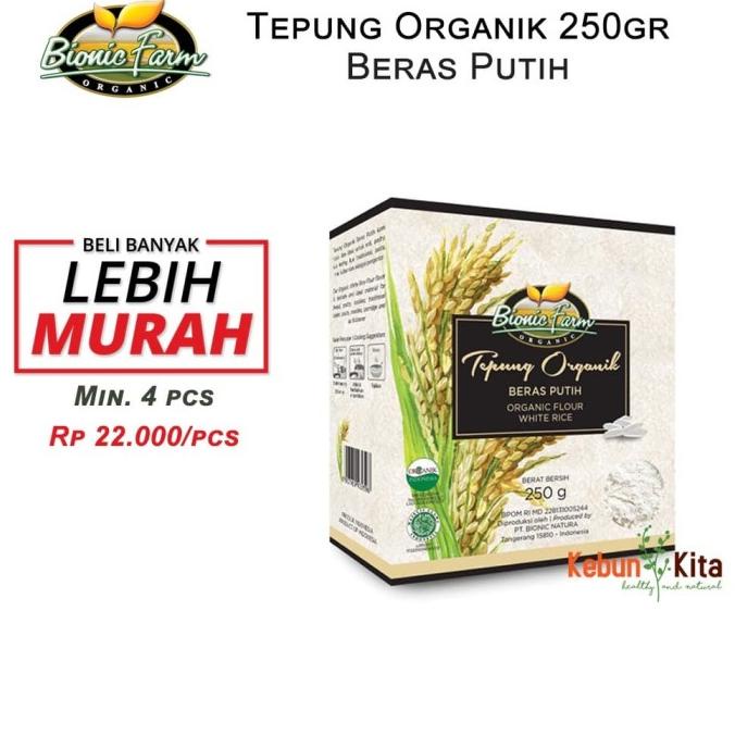 

Tepung Beras Putih Organik 250gr ( Organic Flour )