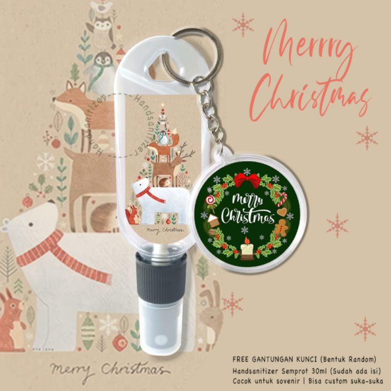 HAND SANITIZER EDIDI NATAL TERBARU/FREE ISI 30ML+GANCI/BOTOL SPRAY 30ML