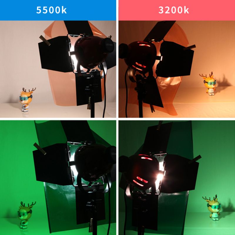 Cre Color Gel Filter Film Gel Lembaran Untuk Lampu Video Studio Flash Strobe 6warna