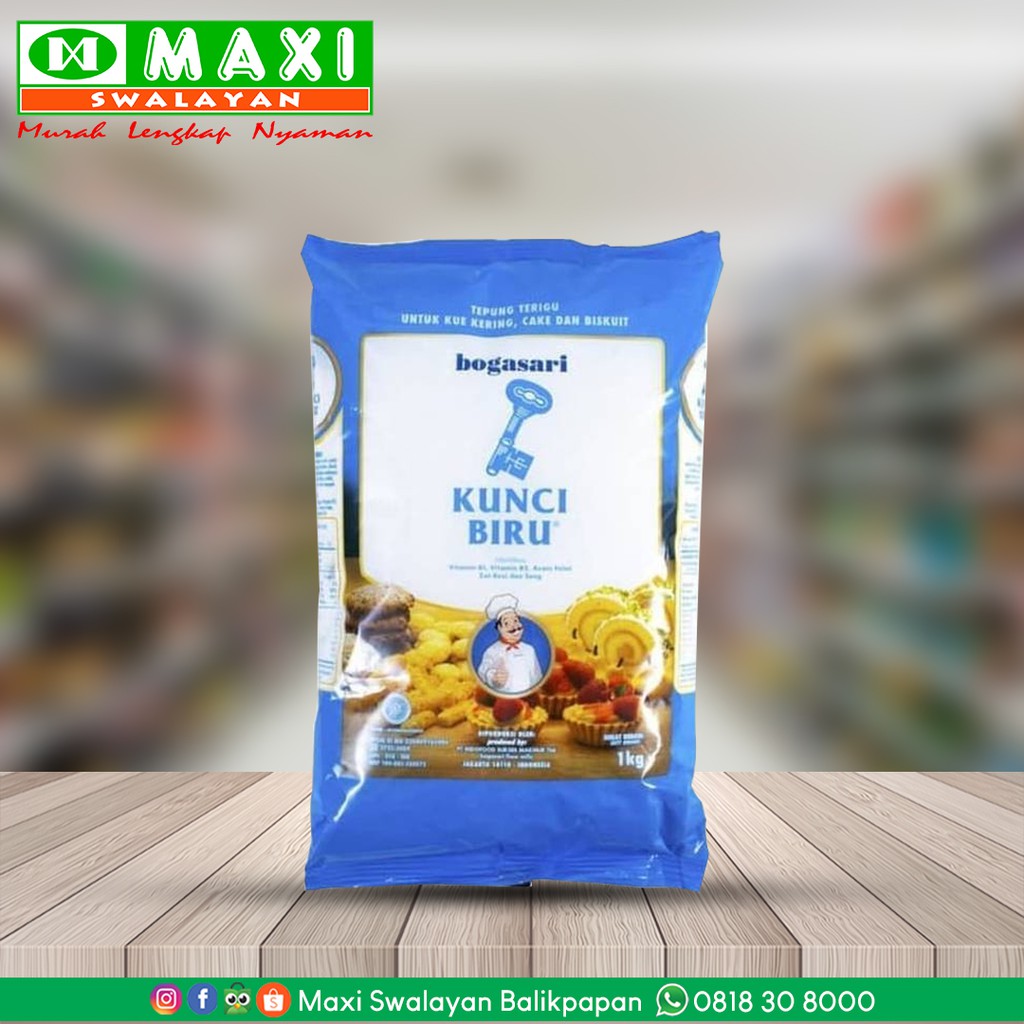 

Tepung Kunci Biru 1kg