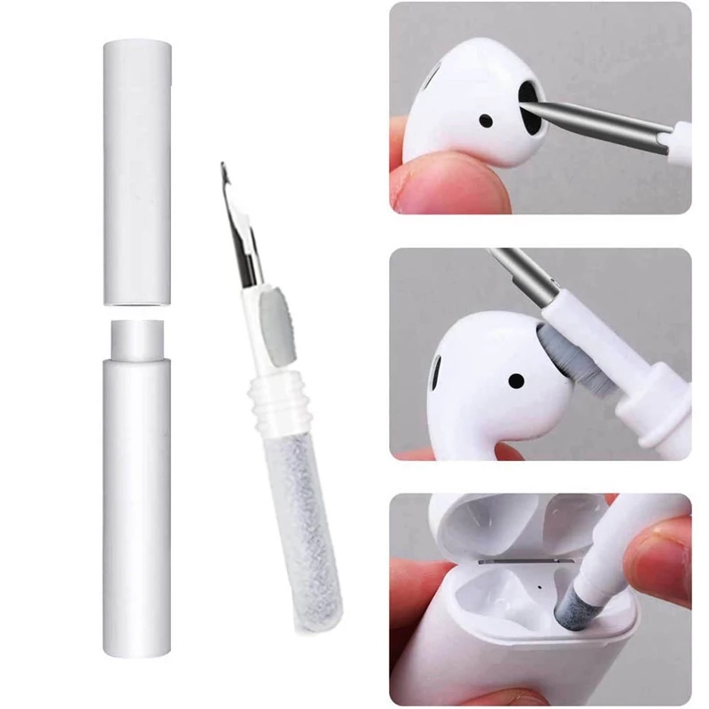 Set Pen Pembersih Earphone Tahan Lama + Brush + Kotak Charging