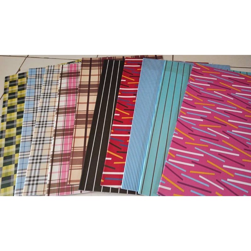 

Kertas kado kotak&salur min order 10pcs