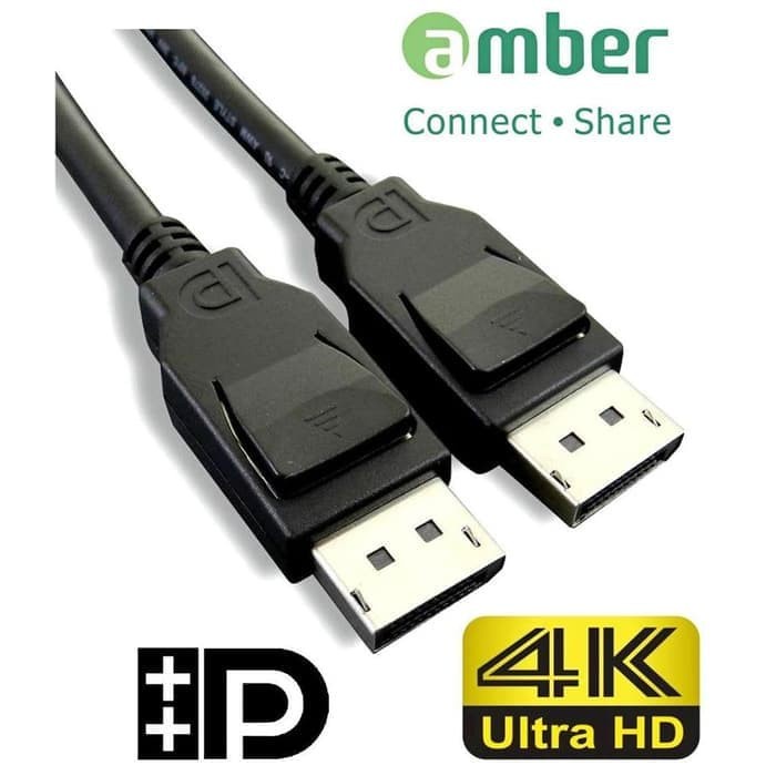 Cable / Kabel Amber DPC-218 -Displayport 1.2, 144Hz , ready 1,8M