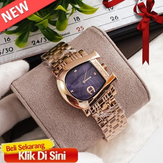 KLIK BELI  Jam Tangan Wanita Aigner Original Type : A1800 Baterai F7 barang ada