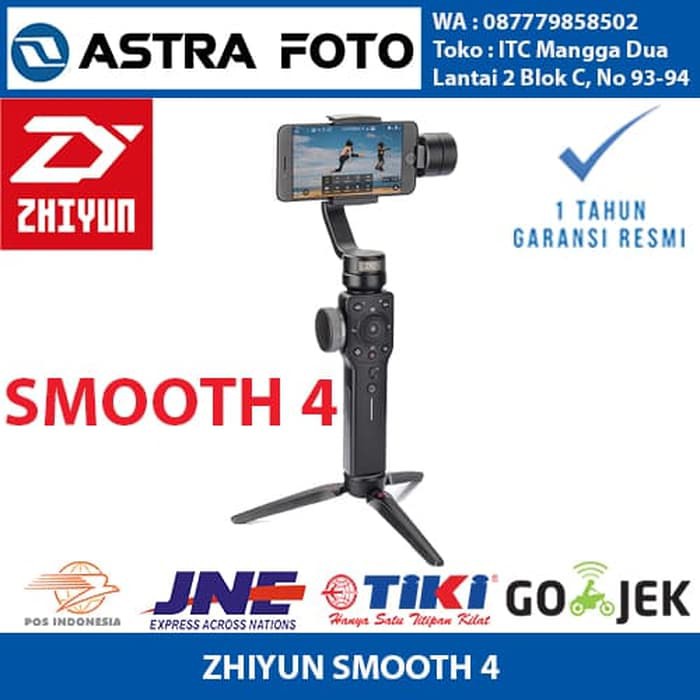 Mantap Zhiyun Smooth 4 3-Axis Gimbal Smartphone Handphone Smooth Q Smooth 3 Limited