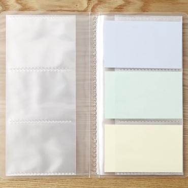 

Muji - PP Card Holder 3 Row 180 Pocket || Tempat Kartu Nama