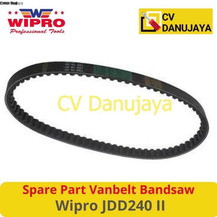 Spare Part sparepart Vanbelt Spare Part sparepart Fanbelt Bandsaw Wipro JDD240II JDD240 II