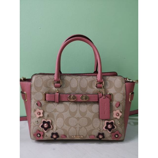 Coach blake flowery size 25cm Preloved