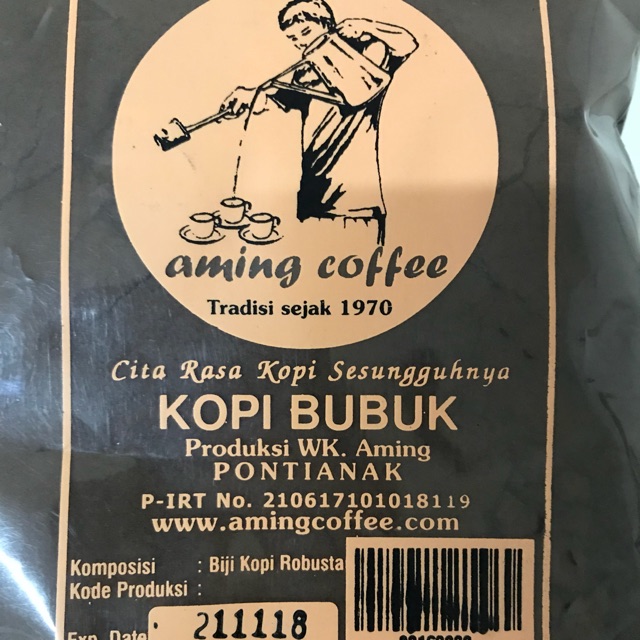 

Kopi Aming Pontianak 1kg