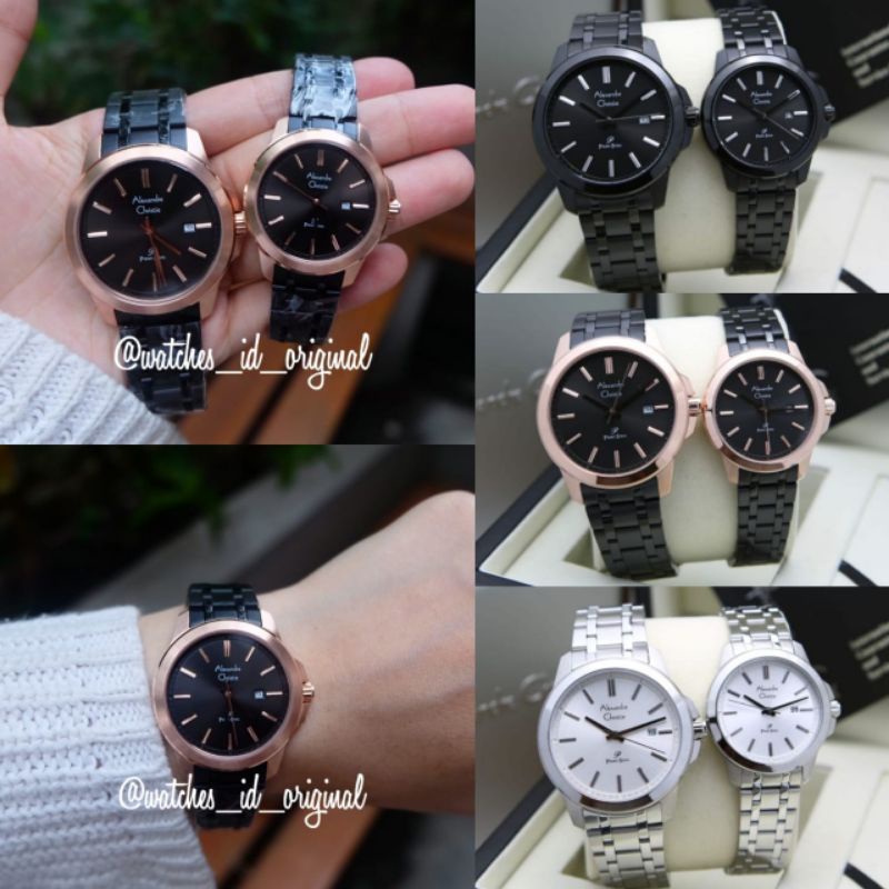Jam Tangan Alexandre Christie 1017 Original
