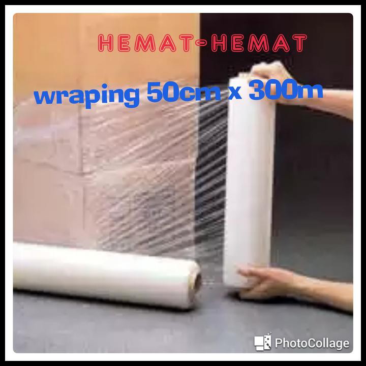 

Plastik Wraping (50 X 300M) - Bening Per Roll