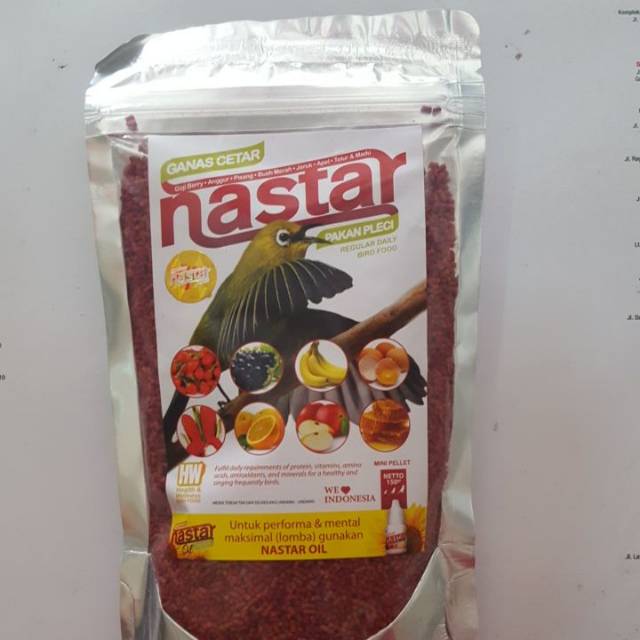 NASTAR GANAS PAKAN PLECI CIBLEK