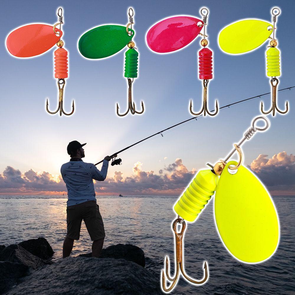 Preva 4pcs Umpan Logam 7g Fish Tackle Spoon Shaped Sub Bait