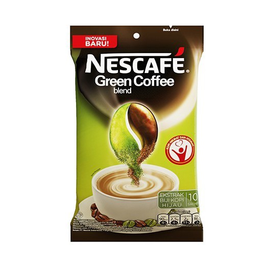 Nescafe Green Coffee Blend Kopi Hijau 10x20gr