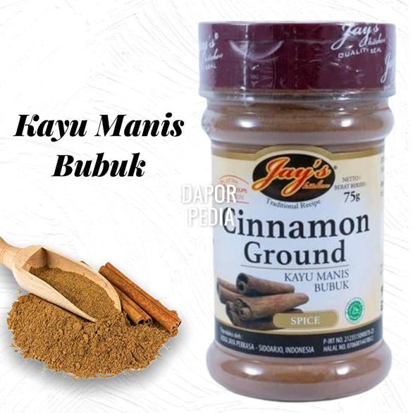 

Cinnamon Ground Jays kayu manis bubuk tabur kue halus makananan manis