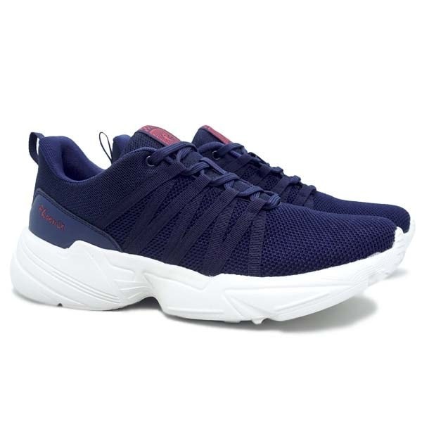 Sepatu Casual Phoenix Tesla - Navy/Red
