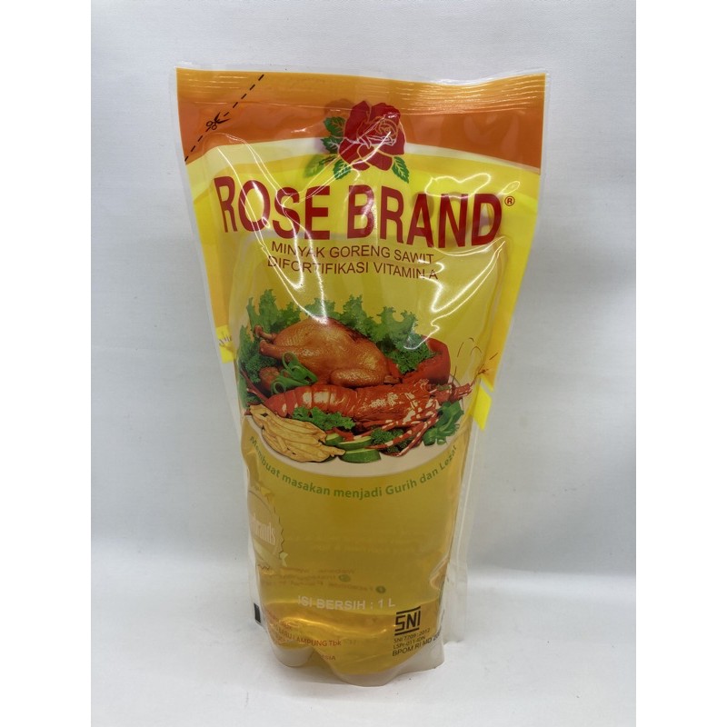 

Rose Brand Minyak Goreng Refil 1L