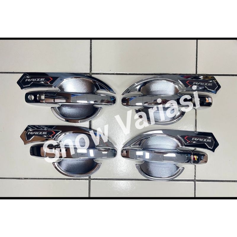 Paket outer handle cover raize 2021 chrome jsl