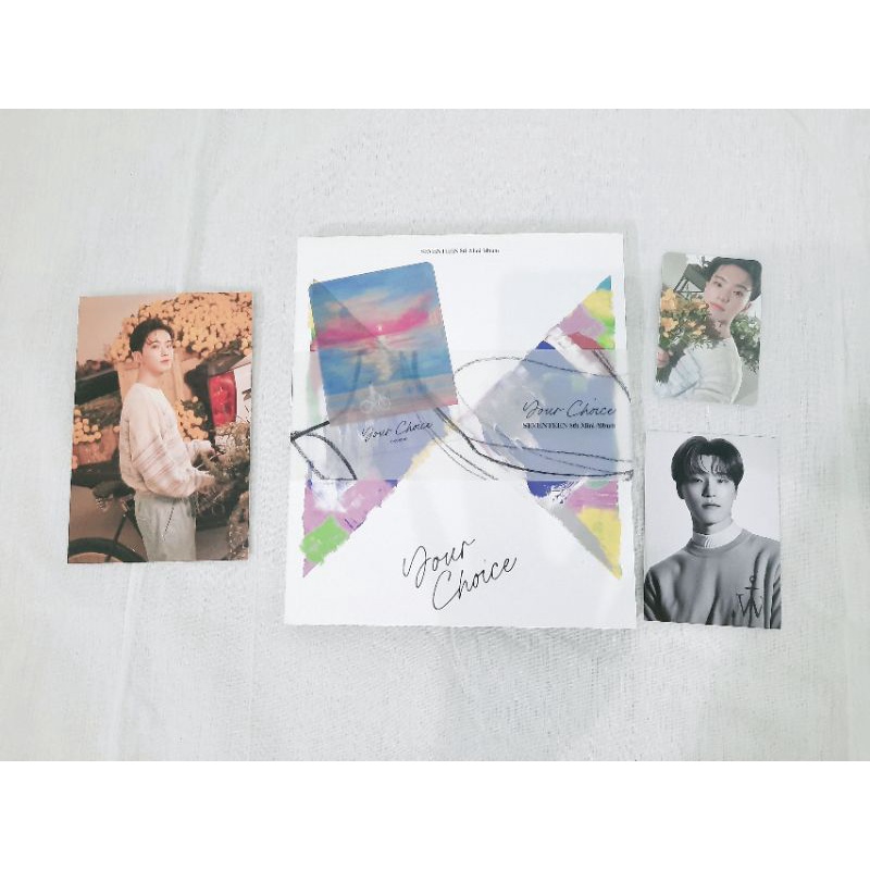 Seventeen 'Your Choice' One Side Ver. Photocard PC (Hoshi / Dino)