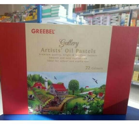

MuRah!!≛ Crayon : Oil pastels 72 warna Greebel Artist .,..,.,.,.