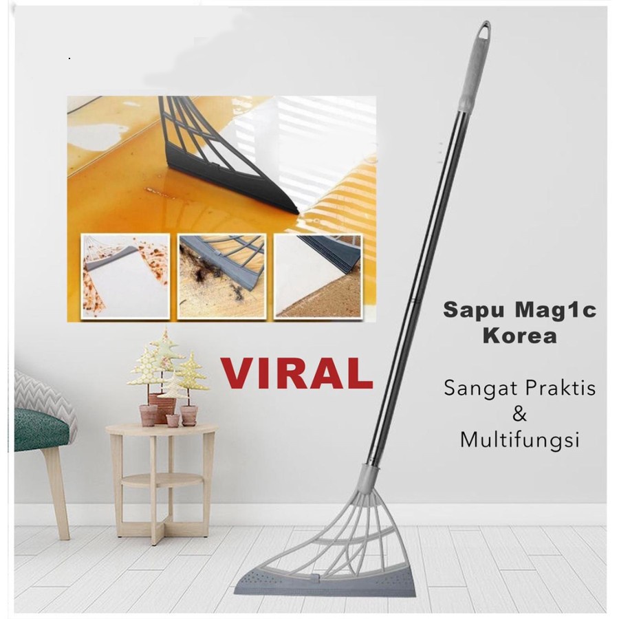 Trend-Sapu Ajaib Multifungsi Magic Sapu Broom Viral Wiper kaca