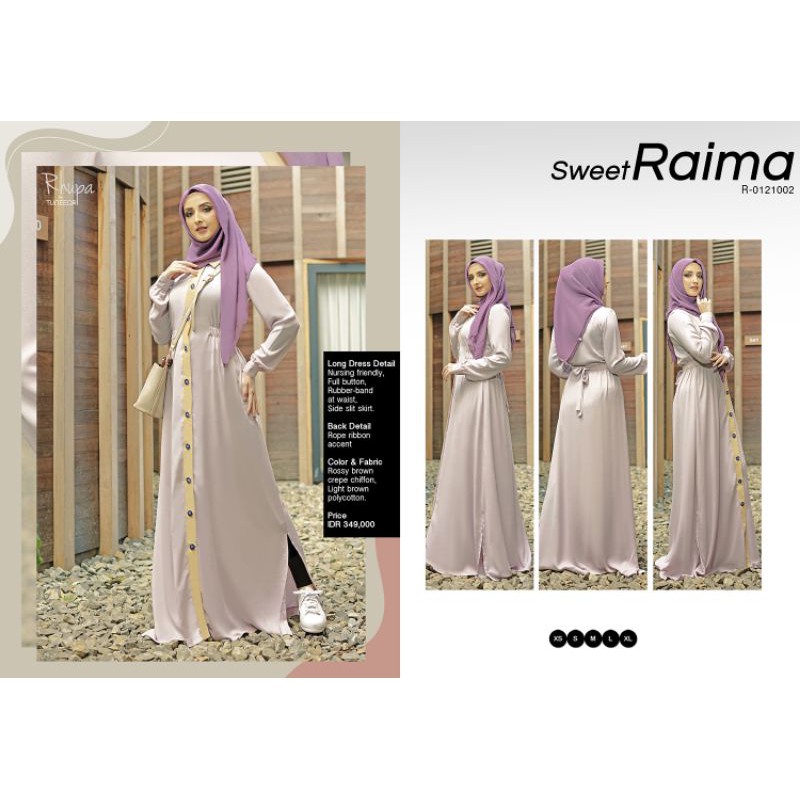 RHUPA R-0121002 RHUPA VOL.1 BY TUNEECA DISKON SALE PROMO GAMIS LONGDRESS