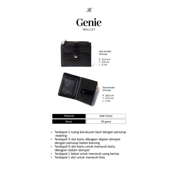 JIMS HONEY DOMPET KARTU WANITA GENIE WALLET