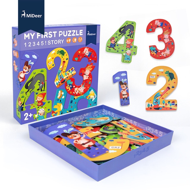 Mideer My First Puzzle 12345 Story