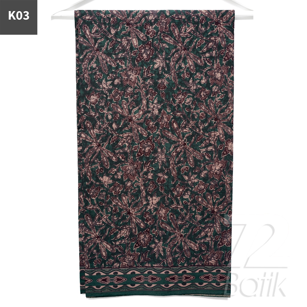 KAIN BATIK PREMIUM Bahan Katun Motif Capung Ceplok Warna Cream 721844 Cap 72 Jarik Jarit Samping Kebat Panjang Batik Katun Modern Premium Bahan Seragam Batik Pernikahan Kantor Keluarga Murah Kamen Jadi Batik Bali Lembaran