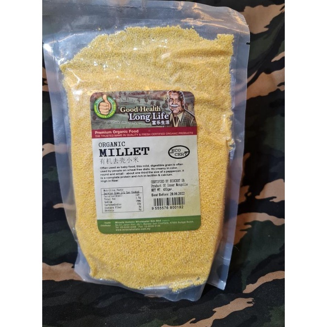 

Organic Millet 450gm