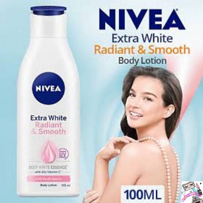 ☃️Cutezz_Ching1☃️Nivea Extra White Radiant &amp; Smooth