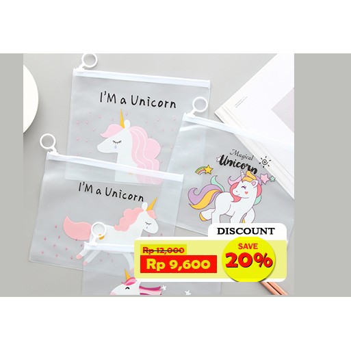 

Tempat Pensil Zipper Unicorn