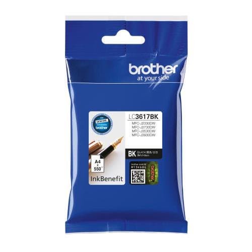 Brother Ink Catrigde LC3617.BK - Tinta Printer LC3617 Hitam 100% ORIGINAL