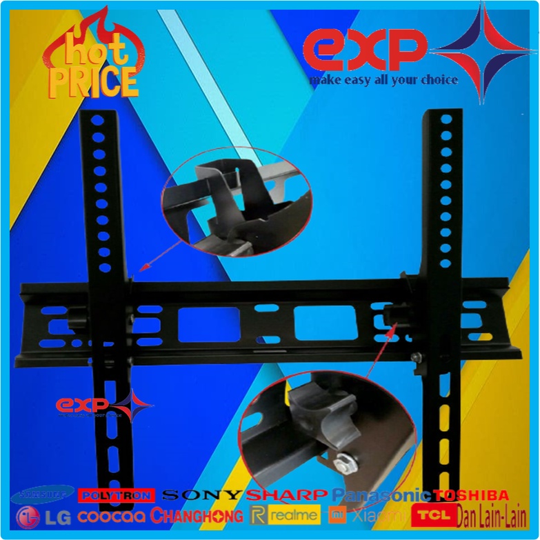 Garansi cocok!!! Bracket TV universal 42&quot; s/d 55&quot; Waterpas adjustable position-9