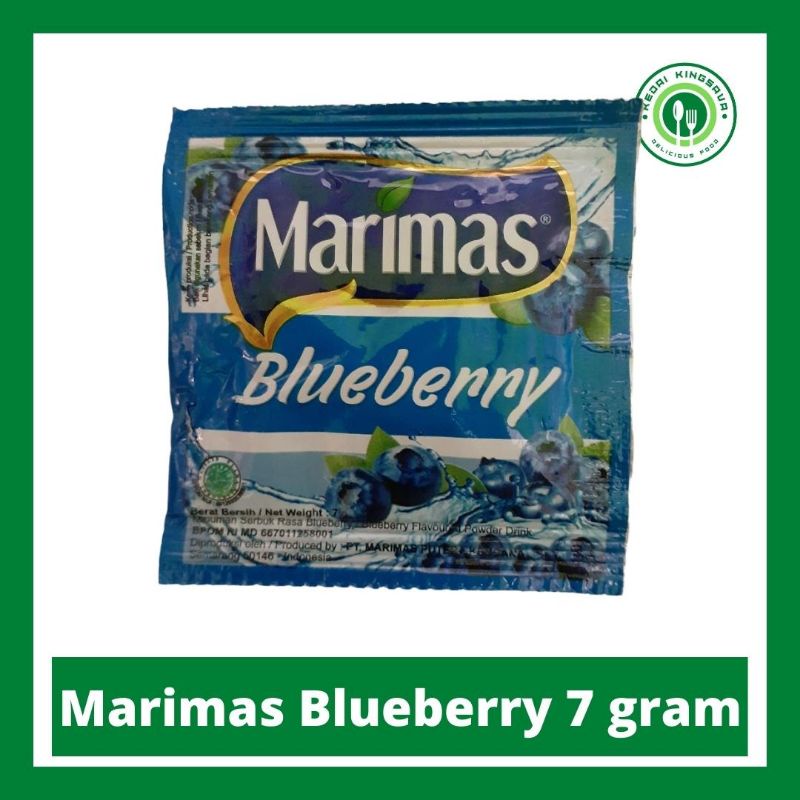 

Marimas Blueberry 7 gram isi 1 pcs