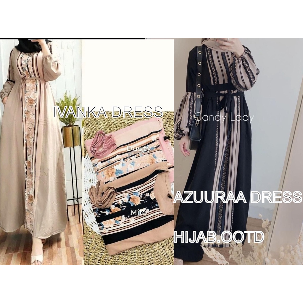 MICHELE DRES / GAMIS MICHELE / DRESS MICHELE / SULIA DRESS / IVANKA DRESS / AZZURA DRESS /JODHA DRES